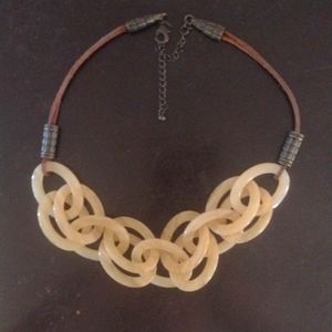 80's Vintage statement Chunk Necklace